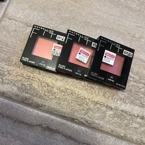 Maybelline Fit Me blush bundle